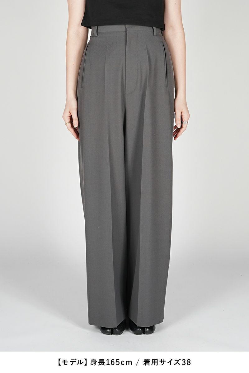 MM6 Maison Margiela(エムエムシックス)Trousers バギースタイルパンツ S62KB0206S76435 -6