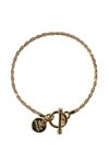 XOLO(ショロ)Twist Link Bracelet 1.5mm 24K coating ツイストリンクブレスレット 24金コーティング XOB096-19AG