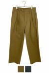 ULTERIOR(アルテリア)ULTERIOR(アルテリア) BIZEN No.1 TWILL TUCKED MILITARY PANTS 備前ナンバーワンツイルタックミリタリーパンツ ULPT12-20C27U