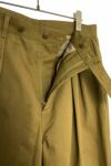 ULTERIOR(アルテリア)ULTERIOR(アルテリア) BIZEN No.1 TWILL TUCKED MILITARY PANTS 備前ナンバーワンツイルタックミリタリーパンツ ULPT12-20C27U -5