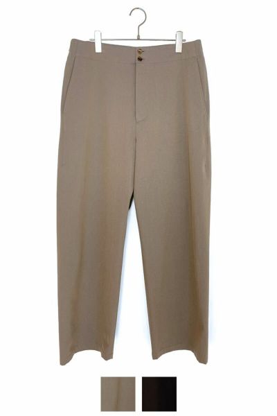ULTERIOR(アルテリア)ULTERIOR(アルテリア) CHAMBRAY GABADINE MIL TROUSERS シャンブレーギャバジンミリタリートラウザーズ ULPT23-EC04U