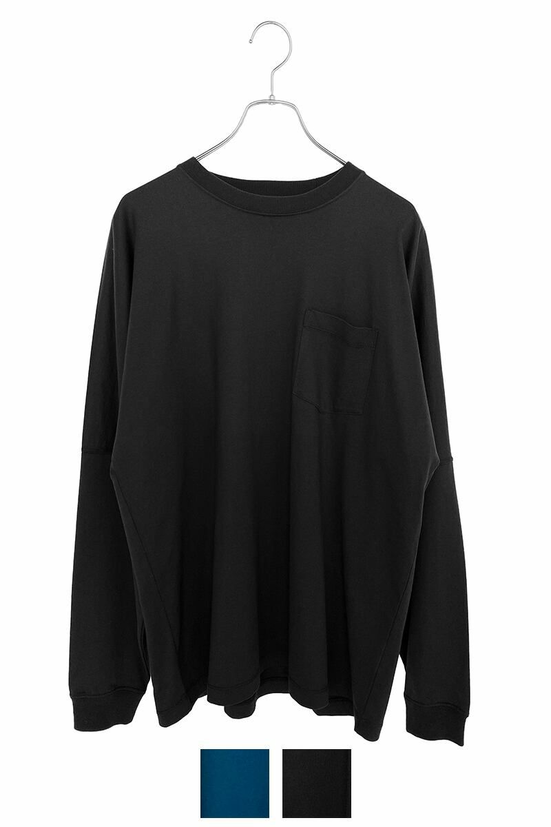 ULTERIOR(アルテリア)ULTERIOR(アルテリア) SUVIN COTTON L/S POCKET TEE スヴィンコットン長袖ポケットTシャツ ULCS-526-20C46U