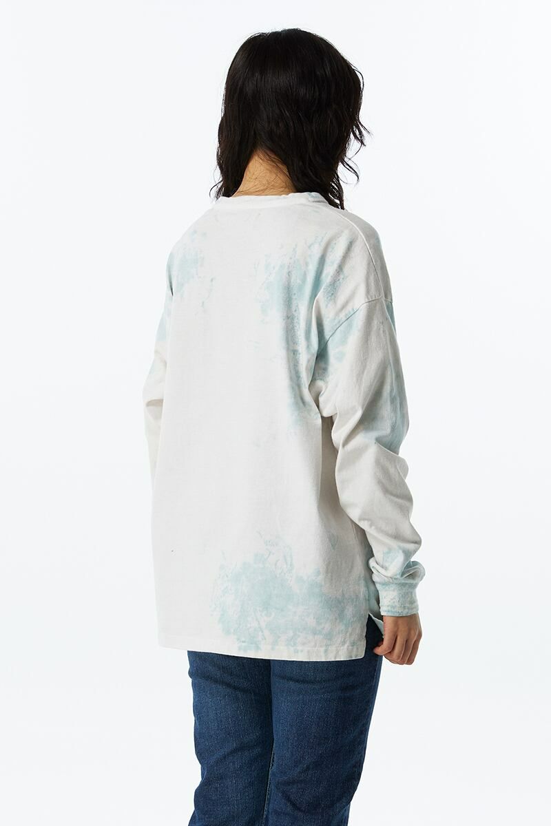 KURO(クロ)UNEVEN USED DYED L/S TEE アニヴェンユーズド染め長袖Tシャツ 963338 -4