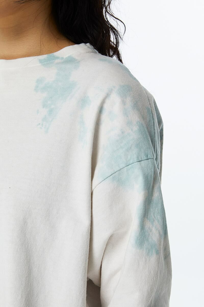 KURO(クロ)UNEVEN USED DYED L/S TEE アニヴェンユーズド染め長袖Tシャツ 963338 -6
