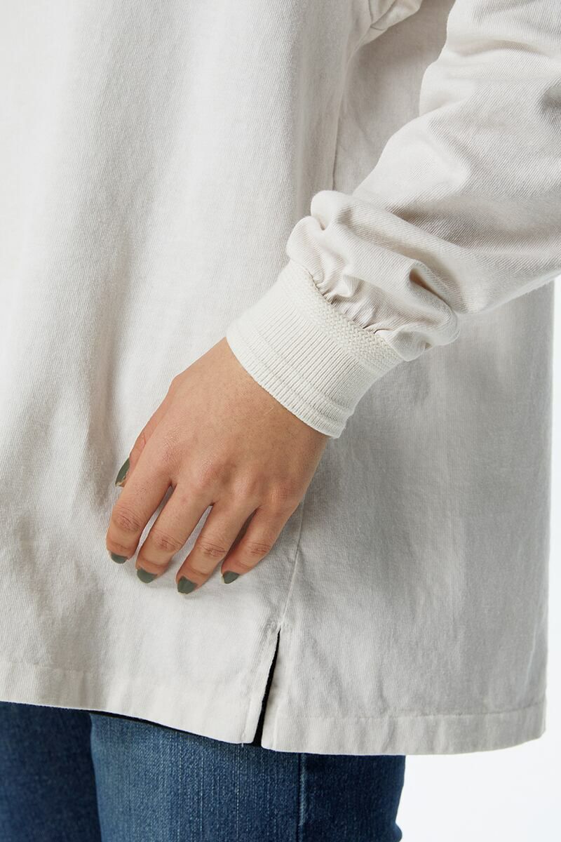 KURO(クロ)UNEVEN USED DYED L/S TEE アニヴェンユーズド染め長袖Tシャツ 963338 -7