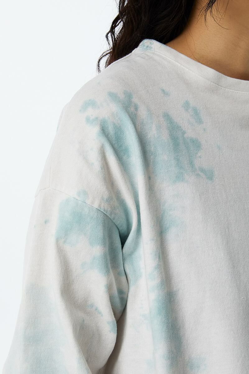 KURO(クロ)UNEVEN USED DYED L/S TEE アニヴェンユーズド染め長袖Tシャツ 963338 -8