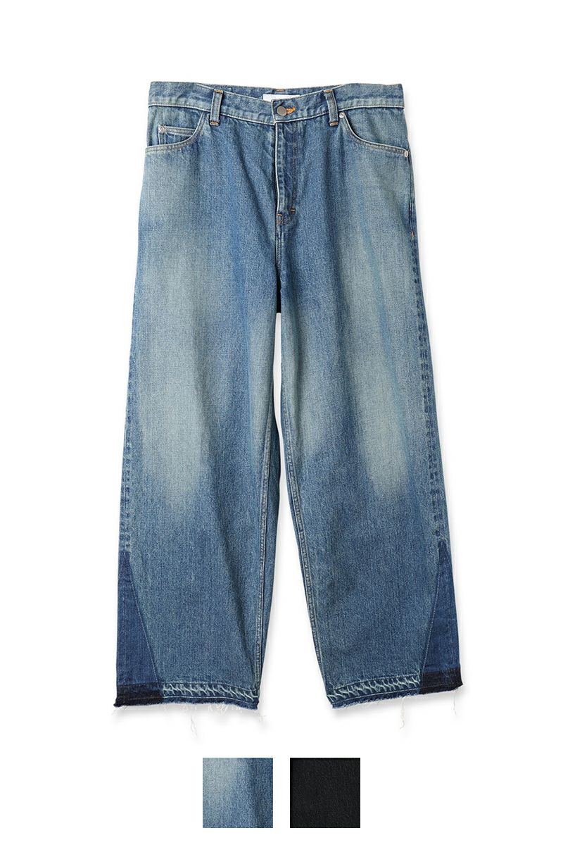 JieDa(ジエダ)USED BAGGY DENIM ユーズドバギーデニム Jie-STD-PT22