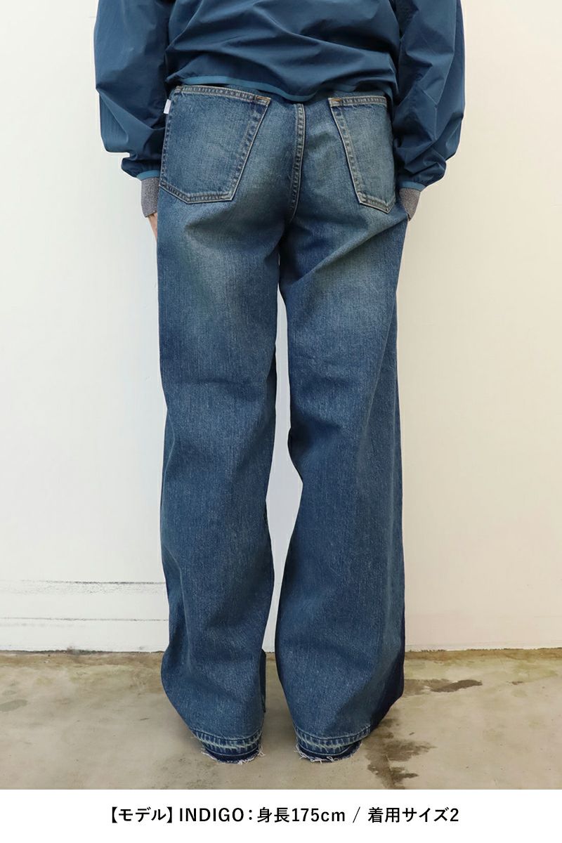 JieDa(バギーデニムパンツ) JieDa - 3D BAGGY DENIM/バギーパンツ（デニム）/インディゴ