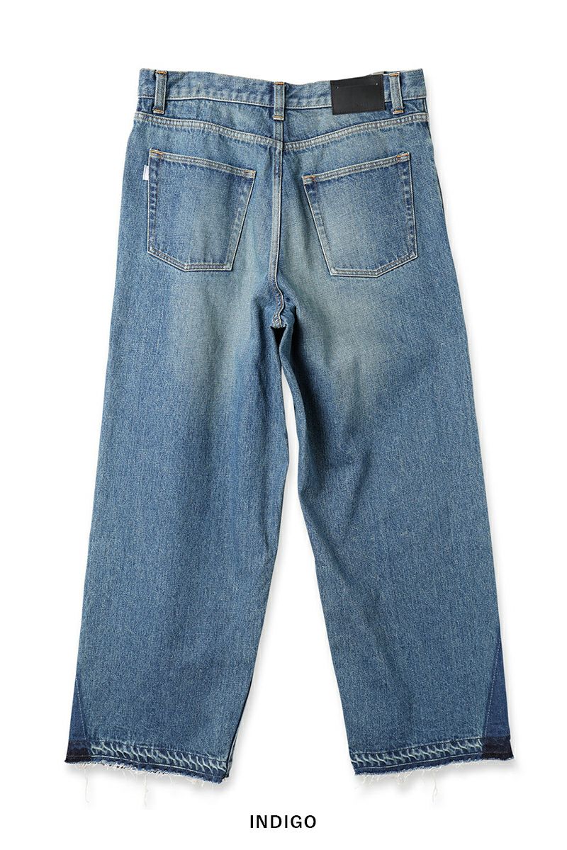 JieDa(ジエダ)USED BAGGY DENIM ユーズドバギーデニム Jie-STD-PT22 -21