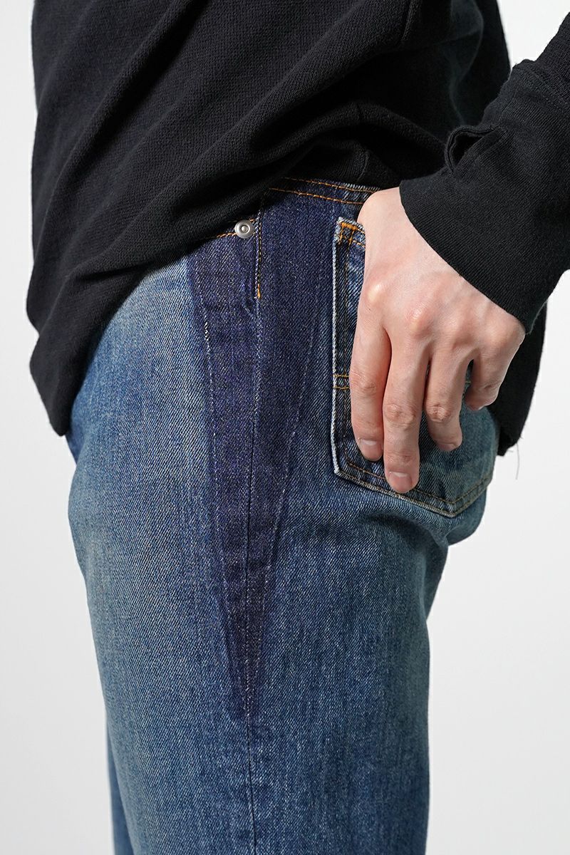 JieDa(ジエダ)USED FLARE DENIM PANTS ユーズドフレアデニムパンツ Jie-STD-PT05 -2