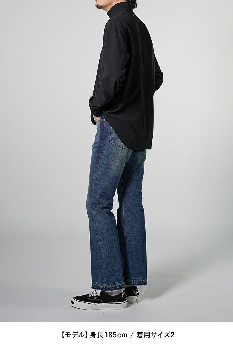 JieDa(ジエダ)USED FLARE DENIM PANTS ユーズドフレアデニムパンツ Jie-STD-PT05 -6