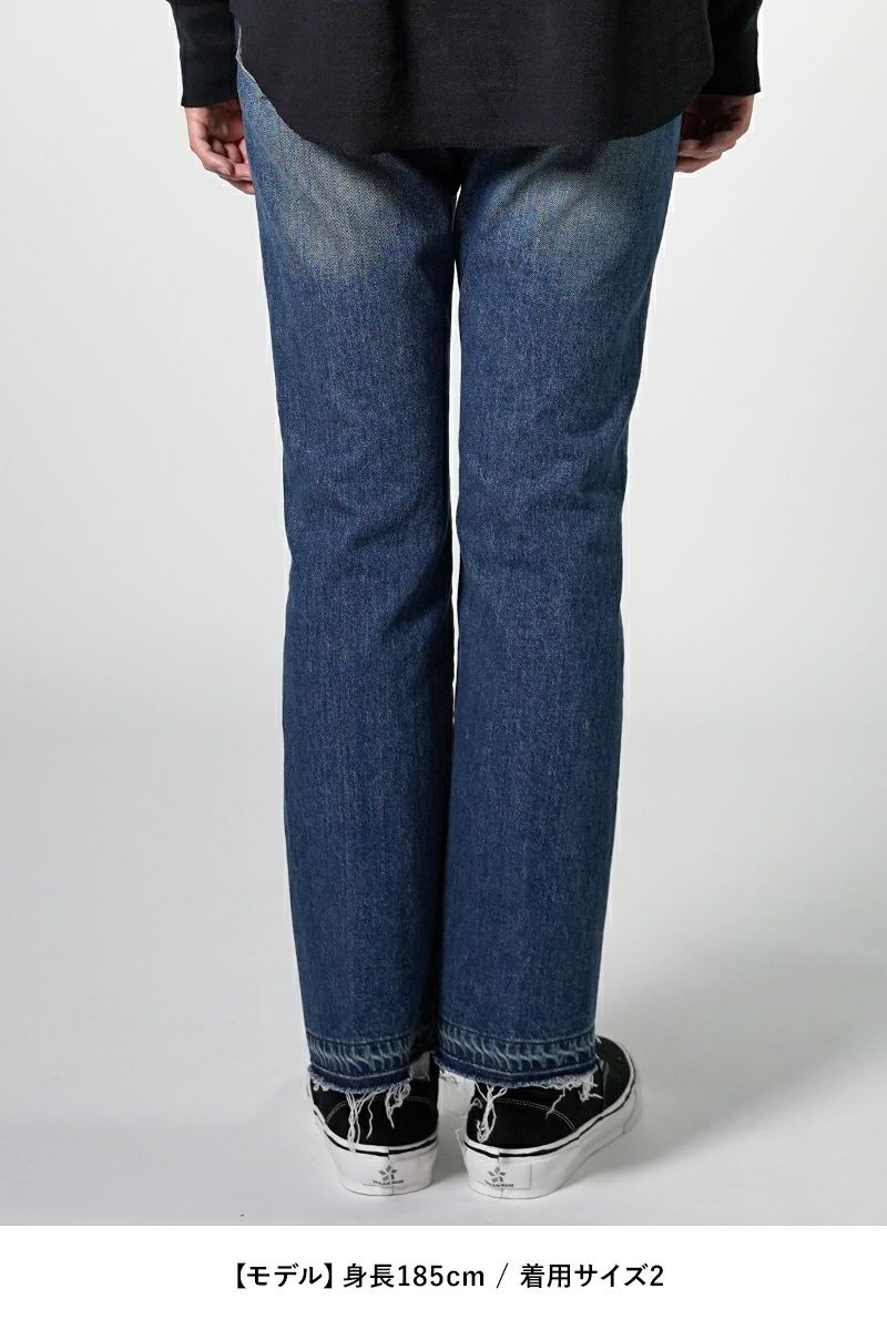 JieDa(ジエダ)USED FLARE DENIM PANTS ユーズドフレアデニムパンツ Jie-STD-PT05 -9
