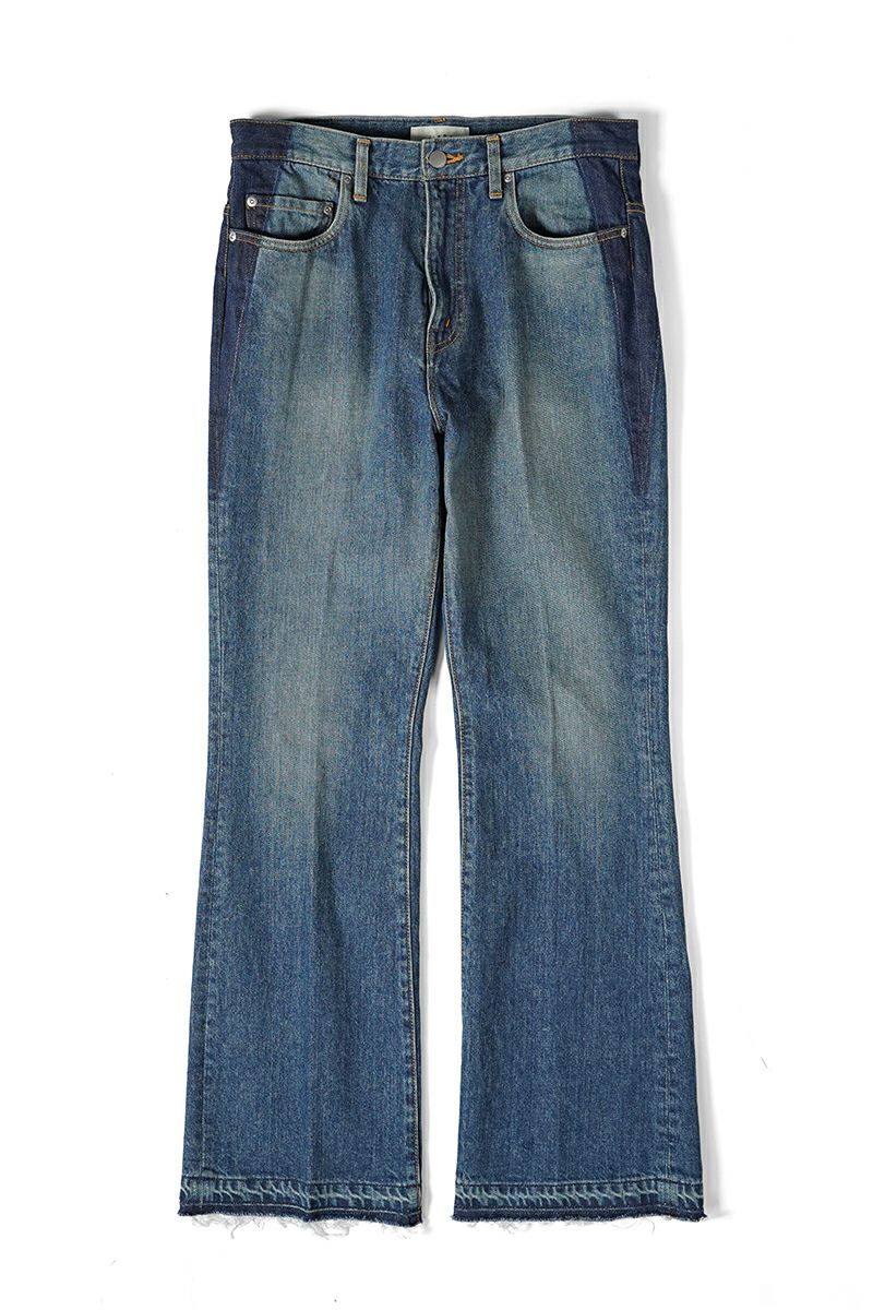 JieDa(ジエダ)USED FLARE DENIM PANTS ユーズドフレアデニムパンツ Jie-STD-PT05 -10