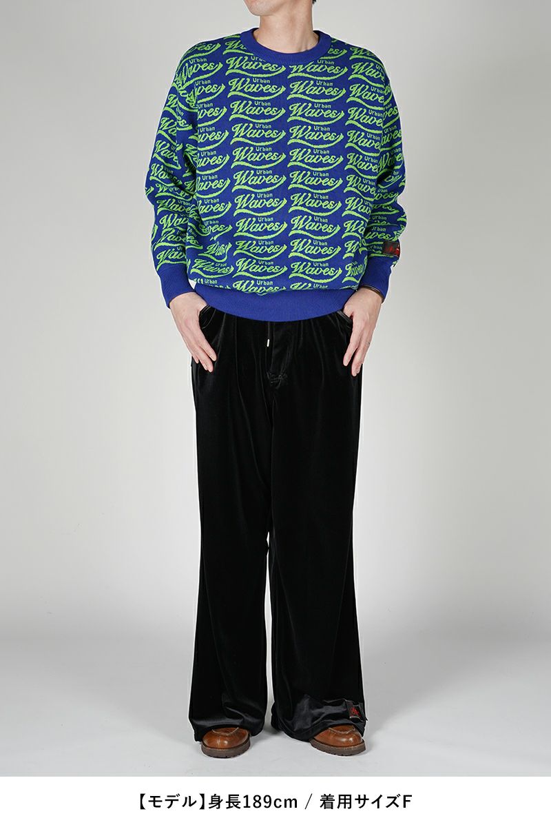 SYUMAN.(シュウマン)Urban Waves Sweater アーバンウェーブスセーター YO24SS-09 -4