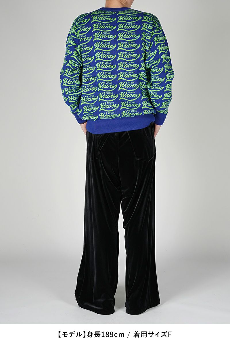 SYUMAN.(シュウマン)Urban Waves Sweater アーバンウェーブスセーター YO24SS-09 -5
