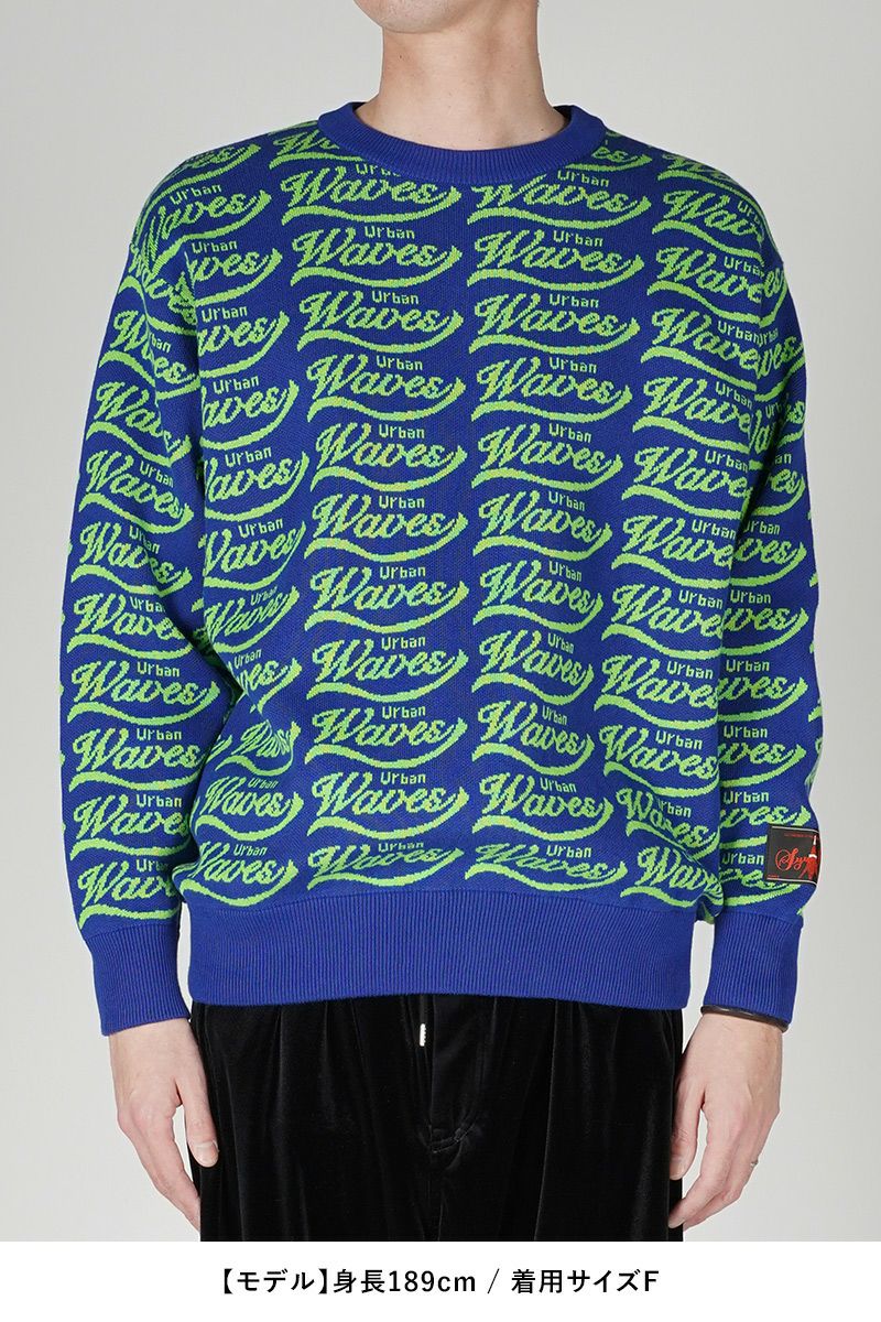 SYUMAN.(シュウマン)Urban Waves Sweater アーバンウェーブスセーター YO24SS-09 -7