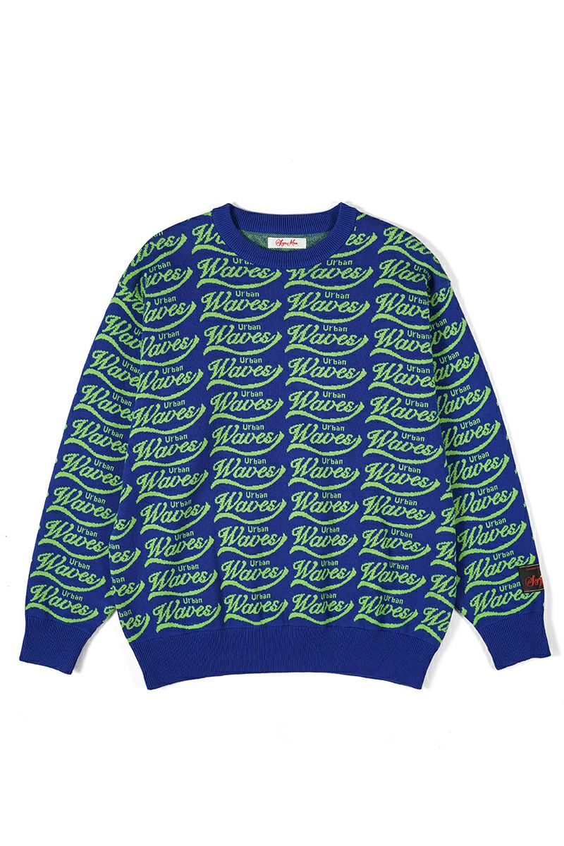 SYUMAN.(シュウマン)Urban Waves Sweater アーバンウェーブスセーター YO24SS-09 -10