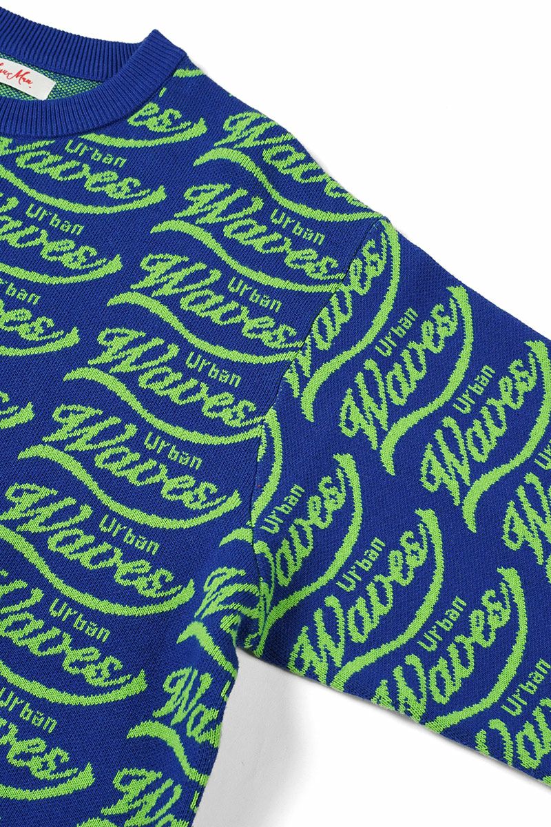 SYUMAN.(シュウマン)Urban Waves Sweater アーバンウェーブスセーター YO24SS-09 -14