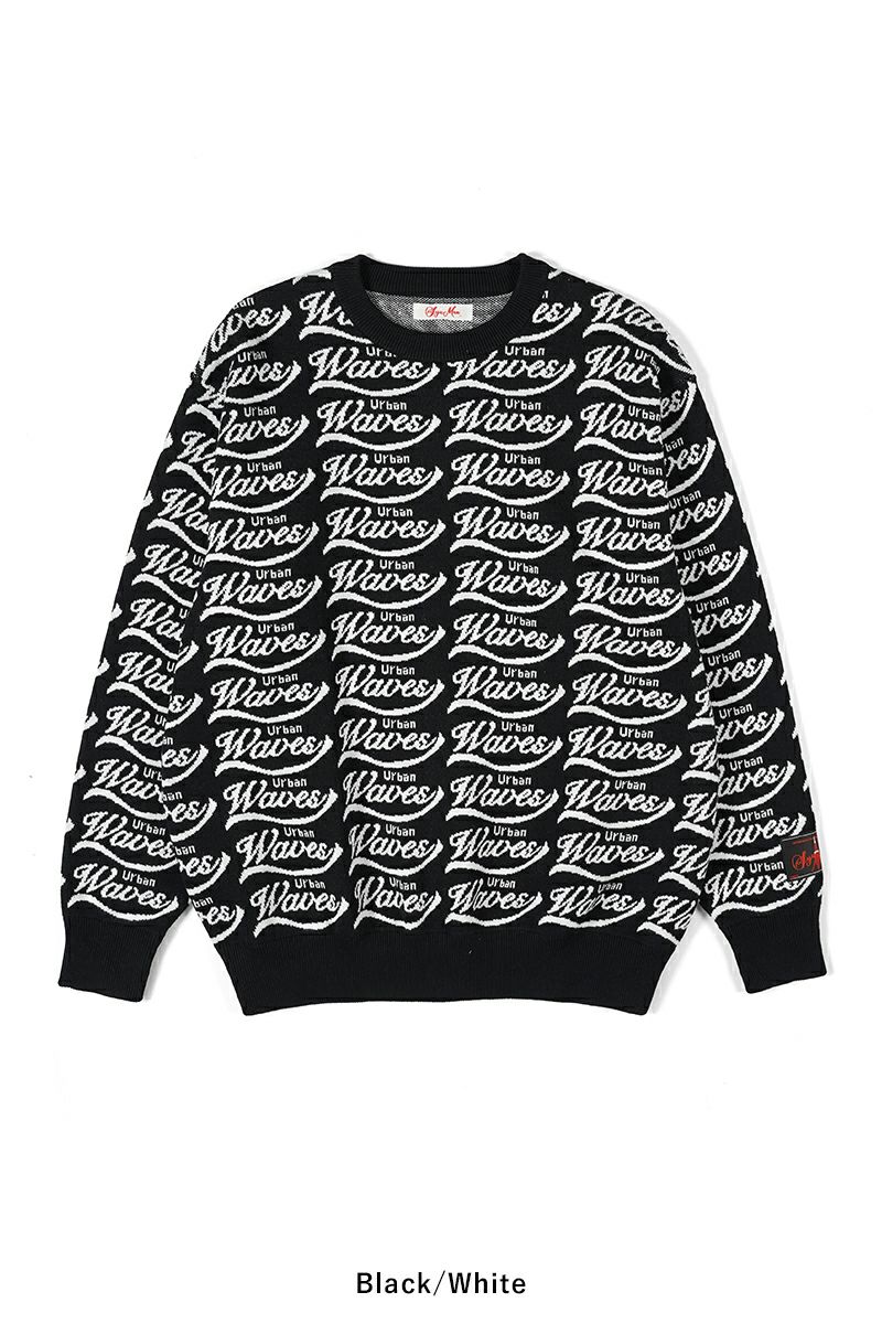 SYUMAN.(シュウマン)Urban Waves Sweater アーバンウェーブスセーター YO24SS-09 -19