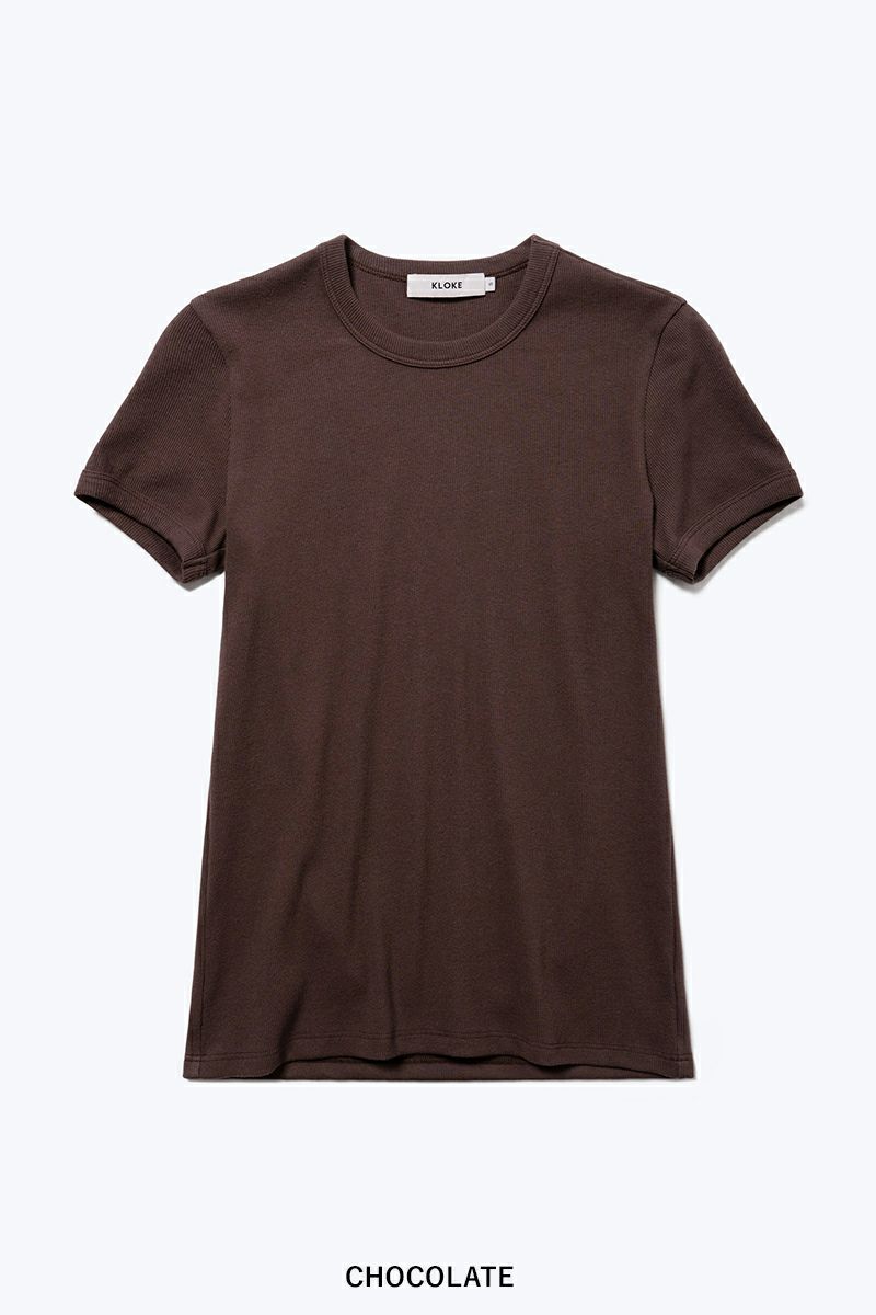 KLOKE(クローク)VEIL RIB TEE ベールリブTシャツ KL24PSS002 -13