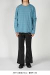 FACCIES(ファッチーズ)VINTAGE DAMAGE BD LS ヴィンテージダメージボーダー長袖カットソー F24S02003-2 -5
