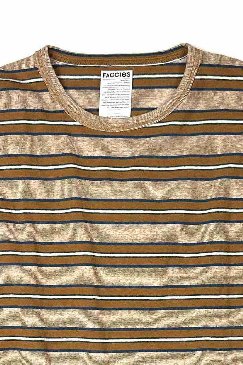 FACCIES(ファッチーズ)VINTAGE ELBOW CUT BD LS ヴィンテージエルボーカットボーダー長袖カットソー F23W02004 -3