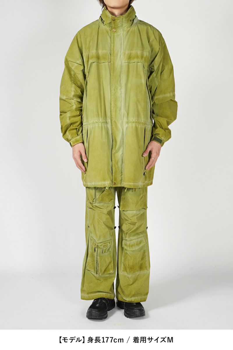 DAIRIKU(ダイリク)Vintage Wash Mountain Coat ビンテージウォッシュマウンテンコート 24SS O-6 -18