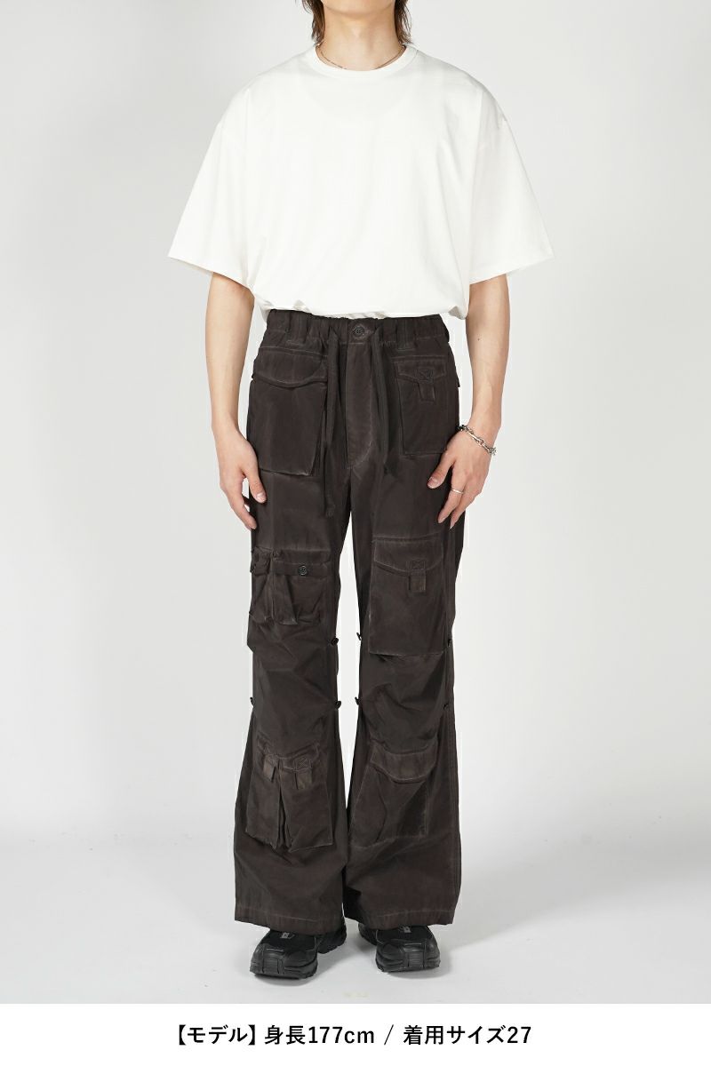DAIRIKU(ダイリク)Vintage Wash PKT Nylon Pants ビンテージウォッシュポケットナイロンパンツ 24SSB-8 -7