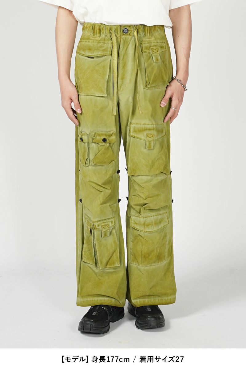 DAIRIKU(ダイリク)Vintage Wash PKT Nylon Pants ビンテージウォッシュポケットナイロンパンツ 24SSB-8 -9