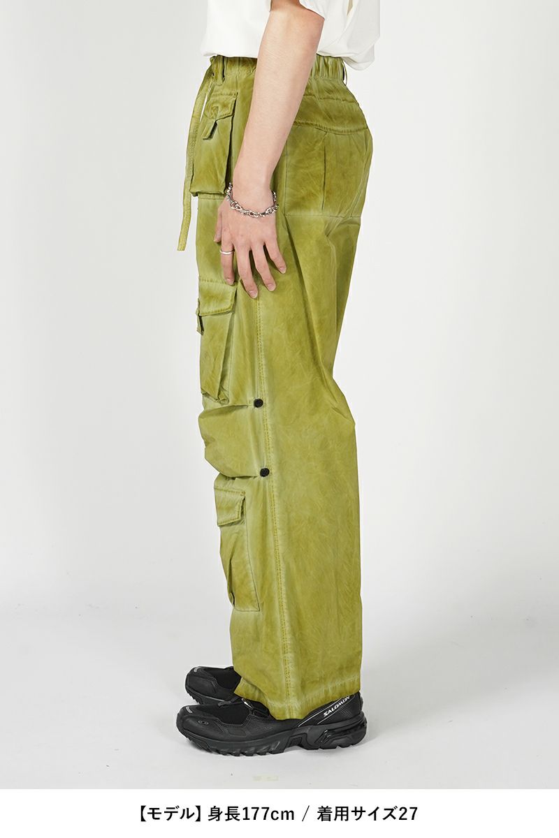 DAIRIKU(ダイリク)Vintage Wash PKT Nylon Pants ビンテージウォッシュポケットナイロンパンツ 24SSB-8 -10