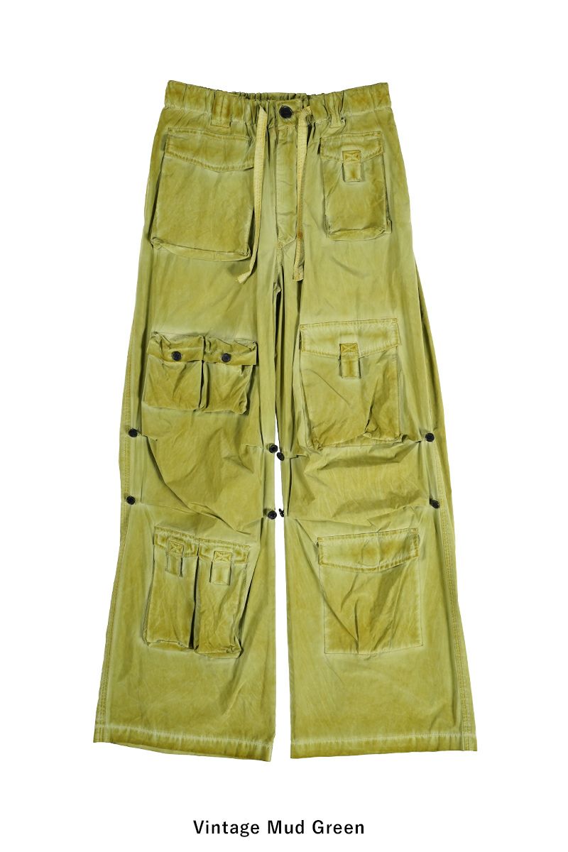 DAIRIKU(ダイリク)Vintage Wash PKT Nylon Pants ビンテージウォッシュポケットナイロンパンツ 24SSB-8 -19