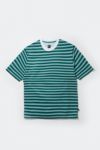 DAIWA PIER 39(ダイワピア39)W's TECH DRAWSTRING MULTI BORDER S/S TEE ウィメンズ テック ドローストリング マルチボーダー半袖Tシャツ BE-35024L -1