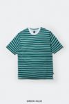 DAIWA PIER 39(ダイワピア39)W's TECH DRAWSTRING MULTI BORDER S/S TEE ウィメンズ テック ドローストリング マルチボーダー半袖Tシャツ BE-35024L -8