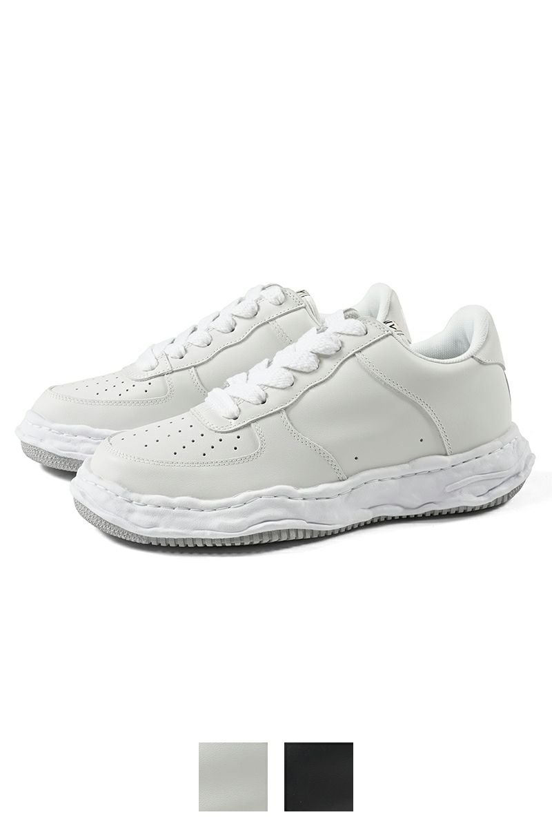 Maison MIHARA YASUHIRO(メゾン ミハラヤスヒロ)WAYNE LOW/original sole cow leather Low-Top sneaker ウェイン オリジナルソールレザーローカットスニーカー A07FW702