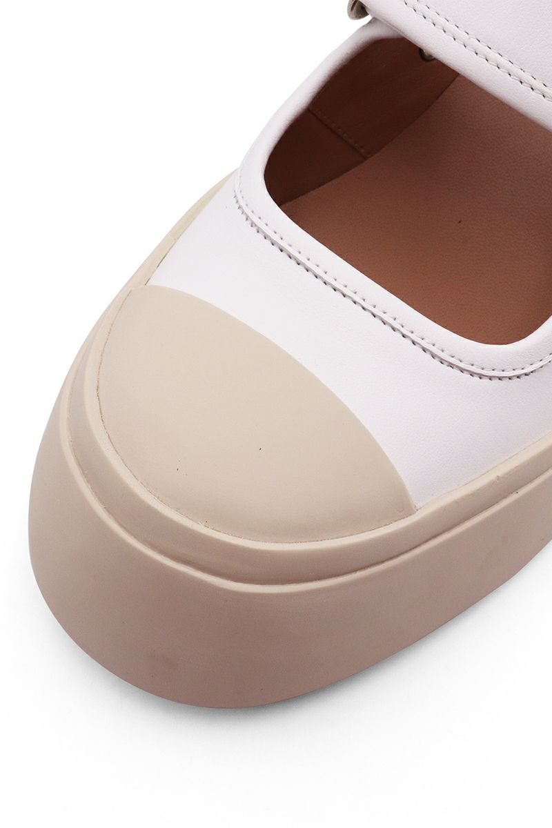 MARNI(マルニ)WHITE NAPPA LEATHER MARY JANE SNEAKER ホワイト ナッパレザー製スニーカー SNZW003120P272200W01 -7
