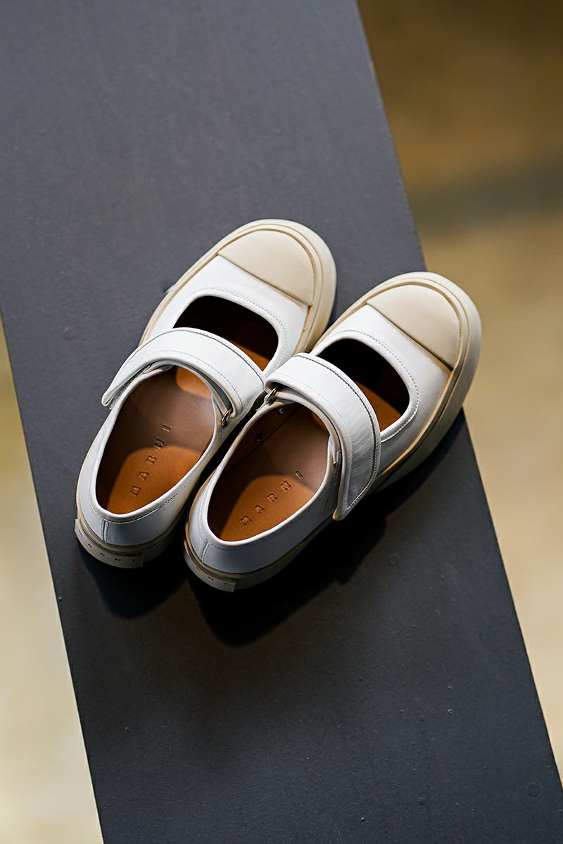 MARNI(マルニ)WHITE NAPPA LEATHER MARY JANE SNEAKER ホワイト ナッパレザー製スニーカー SNZW003120P272200W01 -13