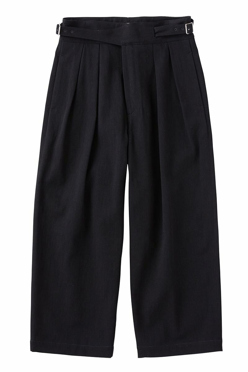 KURO(クロ)WIDE GURKHA 2TUCK PANTS ワイドグルカ２タックパンツ 963327 -11