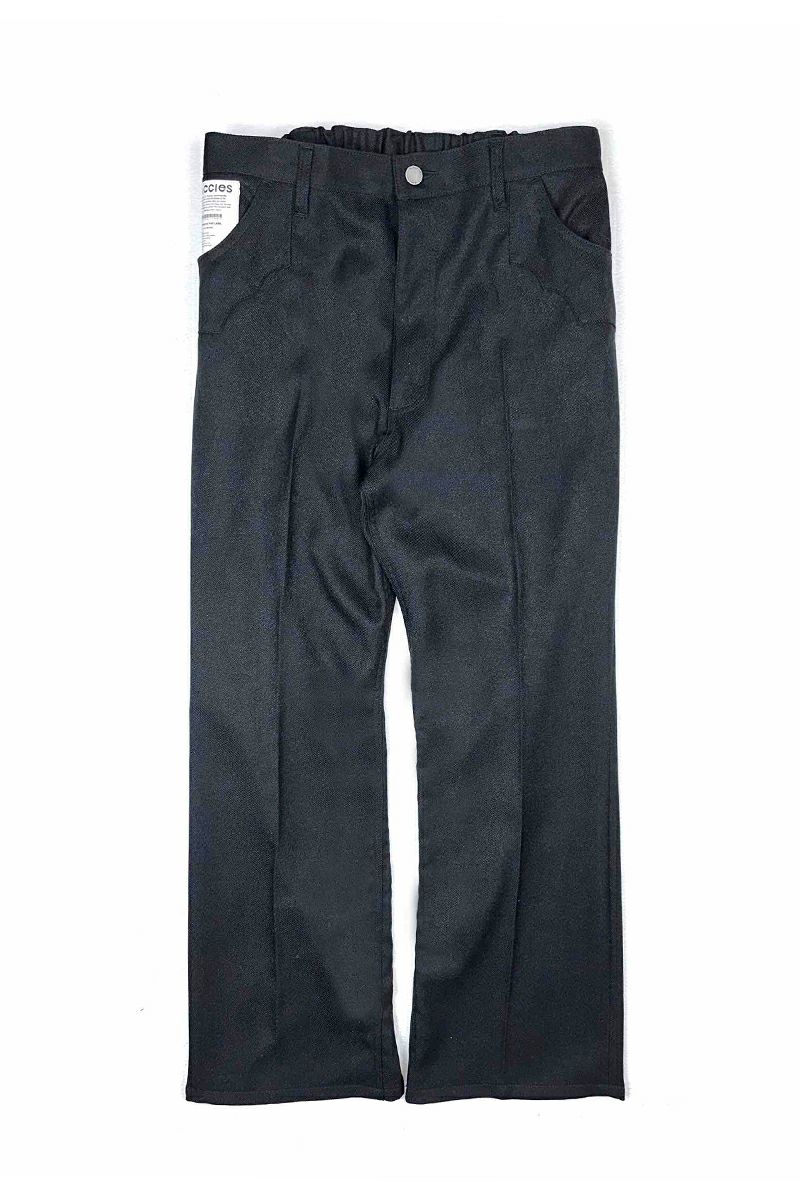FACCIES(ファッチーズ)WOOLLY WESTERN TWILL BELL BOTTOM ウーリーウェスタンツイルベルボトム F23W03007 -1
