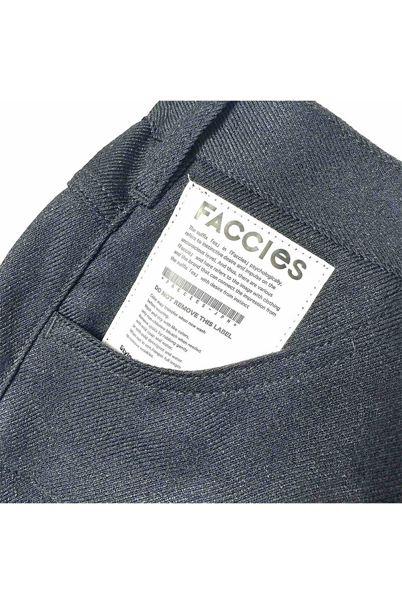 FACCIES(ファッチーズ)WOOLLY WESTERN TWILL BELL BOTTOM ウーリーウェスタンツイルベルボトム F23W03007 -5
