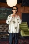 High Scream Center(ハイスクリームセンター)WORK SH LI/RA ワークシャツ リネンレーヨン 24SS-SH01 -8