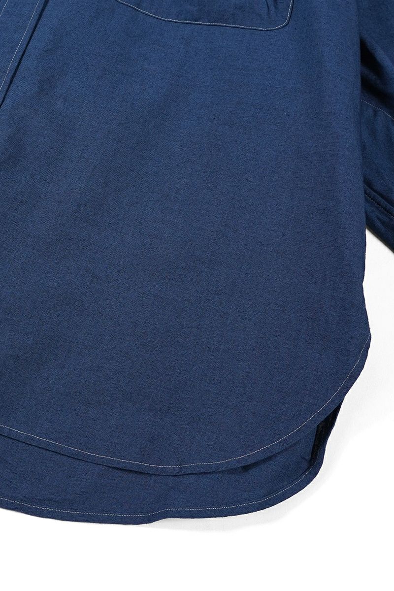 refomed(リフォメッド)WRIST PATCH WIDE SHIRT CHAMBRAY リストパッチワイドシャツ シャンブレー RESH-006 -18