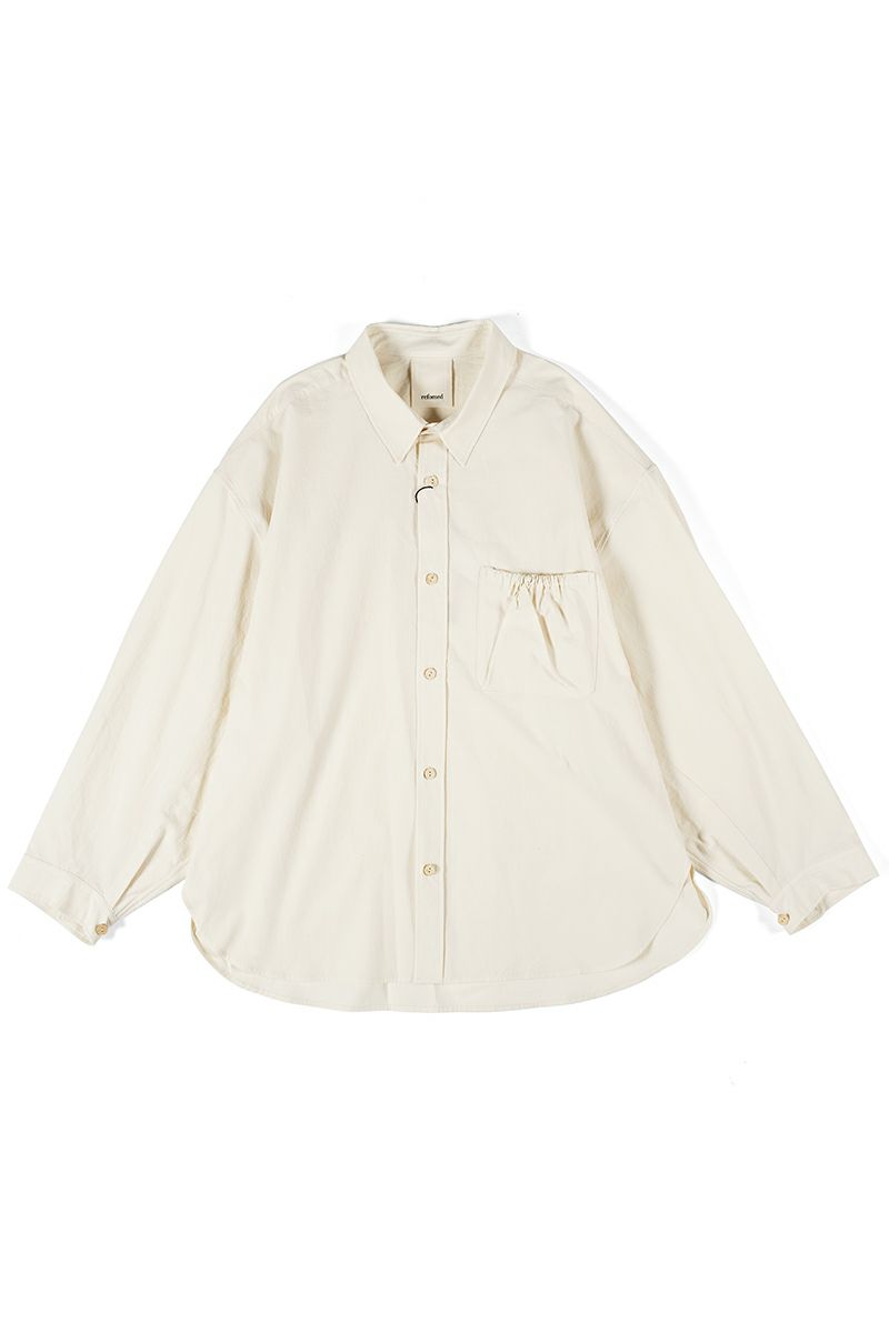 refomed(リフォメッド)WRIST PATCH WIDE SHIRT OFF リストパッチワイドシャツ オフ RESH-001