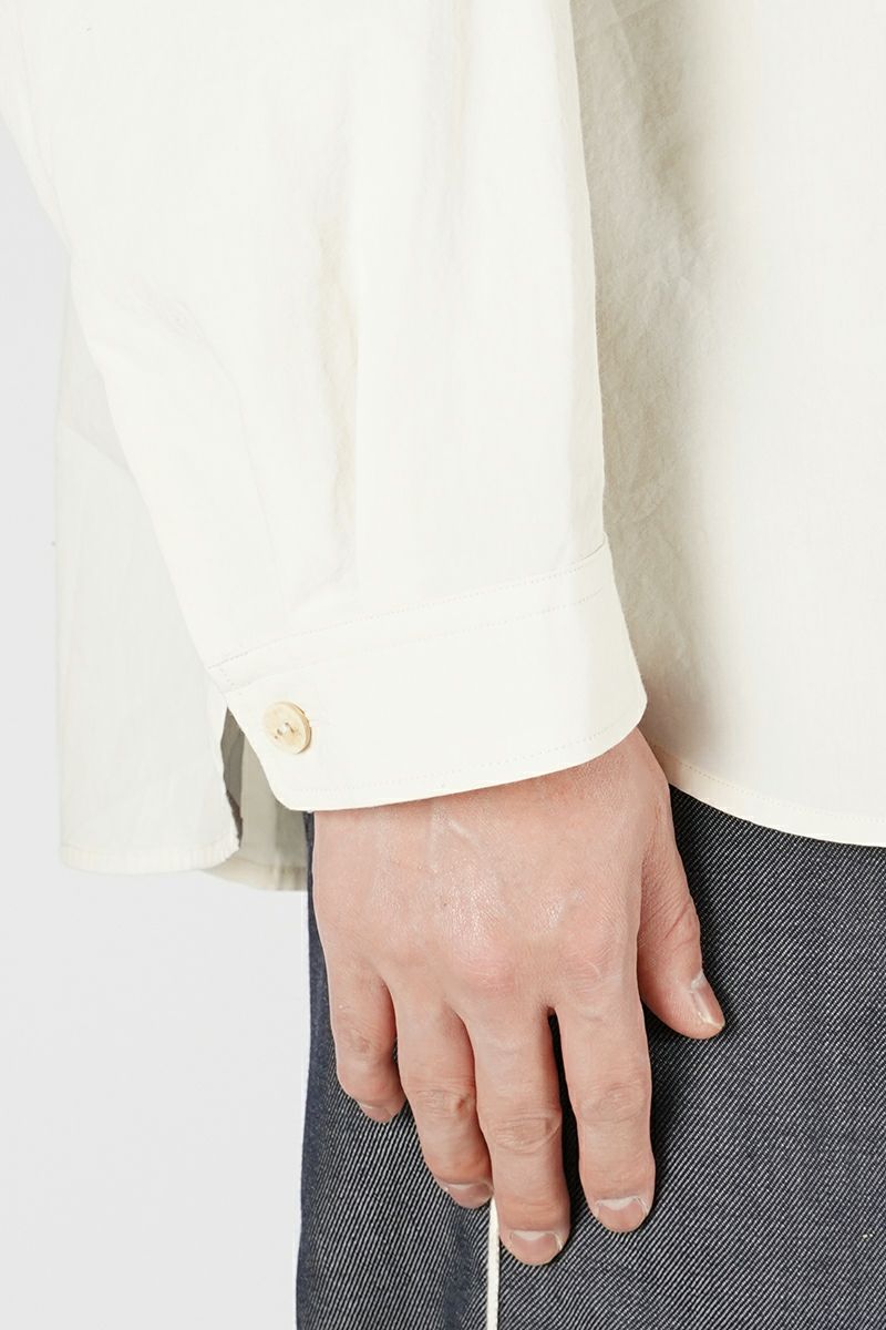 refomed(リフォメッド)WRIST PATCH WIDE SHIRT OFF リストパッチワイドシャツ オフ RESH-001 -4