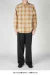 WELLDER(ウェルダー)Wide Silhouette Shirts ワイドシルエットシャツ WM24SSH02 -6