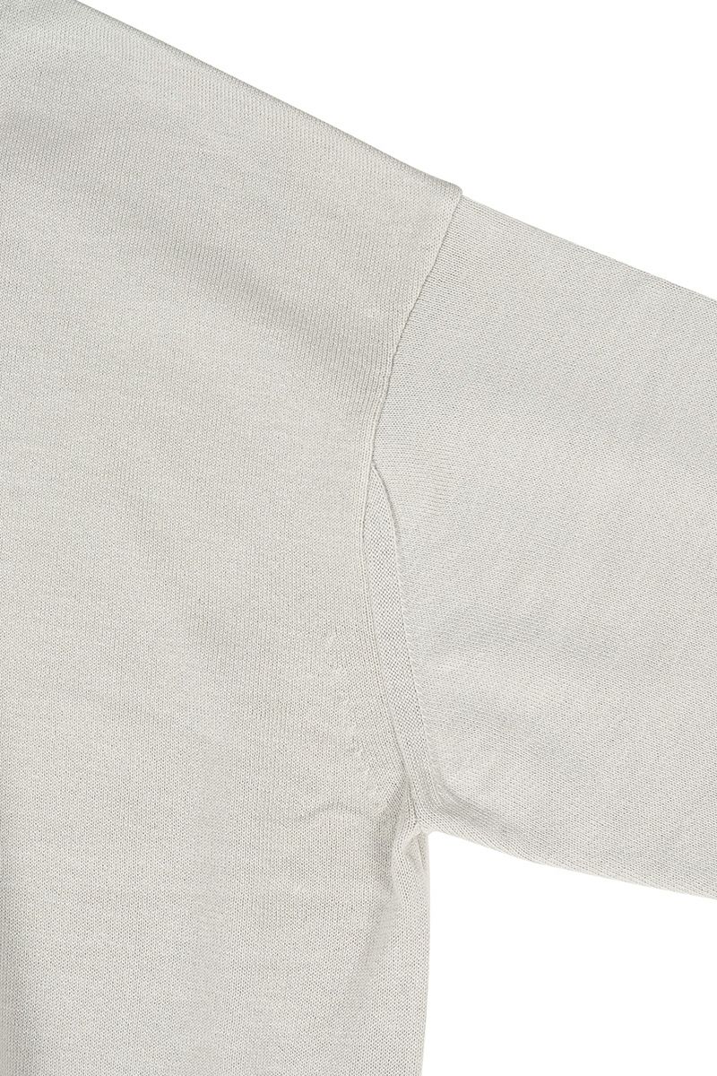 crepuscule(クレプスキュール)Wool Basque Knit ウールバスクニット 2203-005 -4