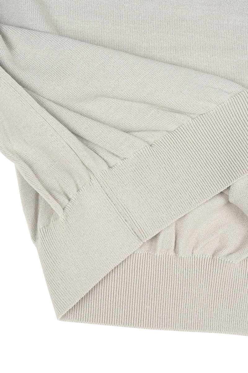 crepuscule(クレプスキュール)Wool Basque Knit ウールバスクニット 2203-005 -5