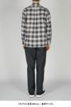 SUGARHILL(シュガーヒル)YAK OMBRE PLAID OPEN COLLAR BLOUSE ヤクオンブレプレイド オープンカラーブラウス 2441000501 -6