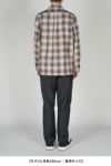 SUGARHILL(シュガーヒル)YAK OMBRE PLAID OPEN COLLAR BLOUSE ヤクオンブレプレイド オープンカラーブラウス 2441000501 -8