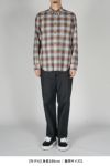 SUGARHILL(シュガーヒル)YAK OMBRE PLAID REGULAR COLLAR BLOUSE ヤクオンブレプレイド レギュラーカラーブラウス 2441000504 -5
