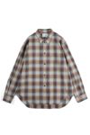 SUGARHILL(シュガーヒル)YAK OMBRE PLAID REGULAR COLLAR BLOUSE ヤクオンブレプレイド レギュラーカラーブラウス 2441000504 -12
